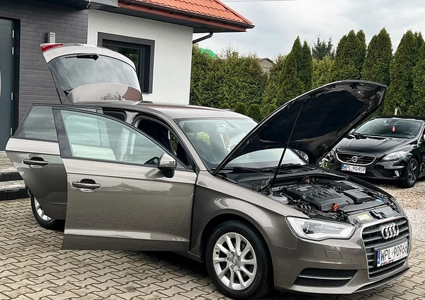 Audi A3 cena 43900 przebieg: 214000, rok produkcji 2013 z Świątniki Górne małe 704